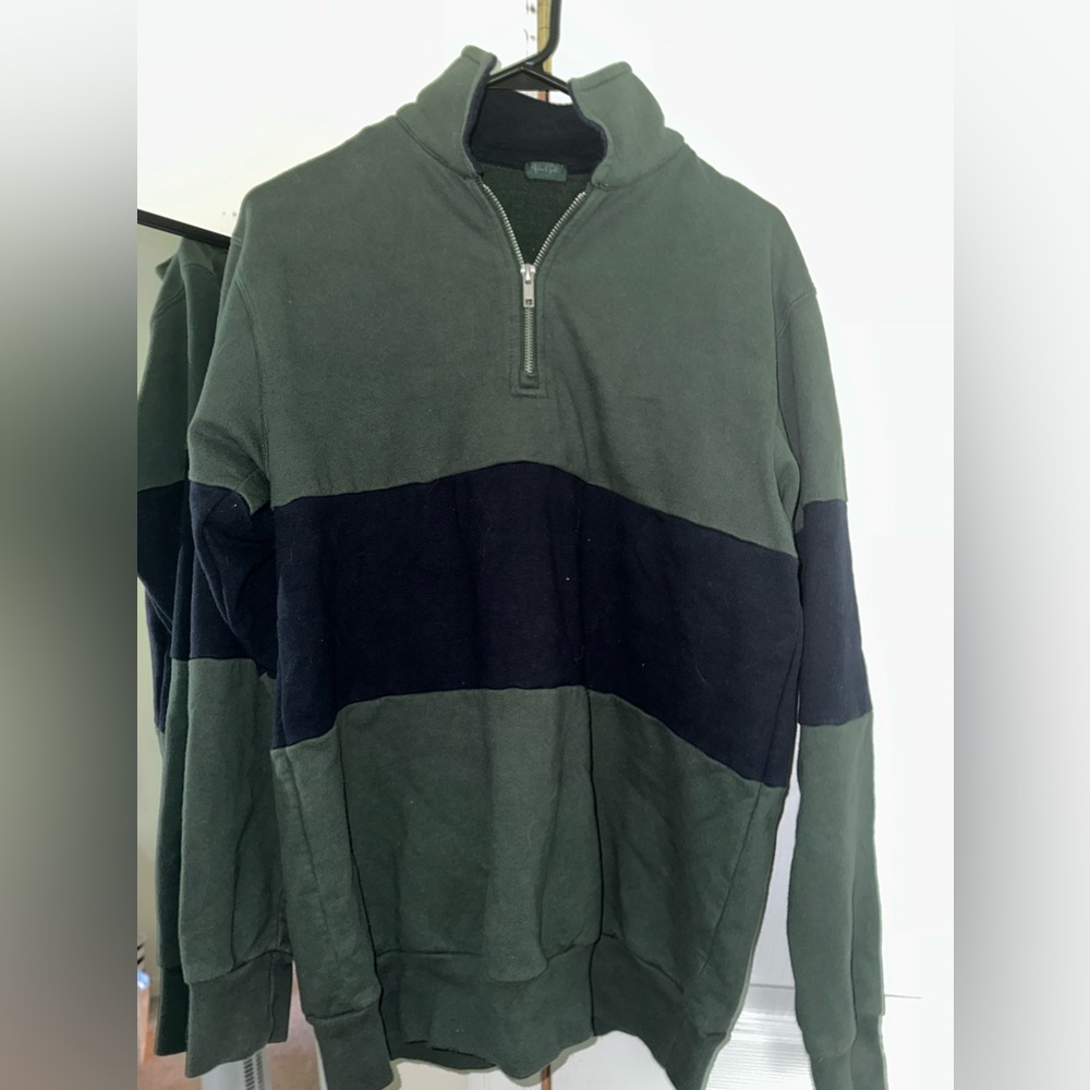 BRANDY MELVILLE JOHN GALT QUARTER ZIP UP HOODIE